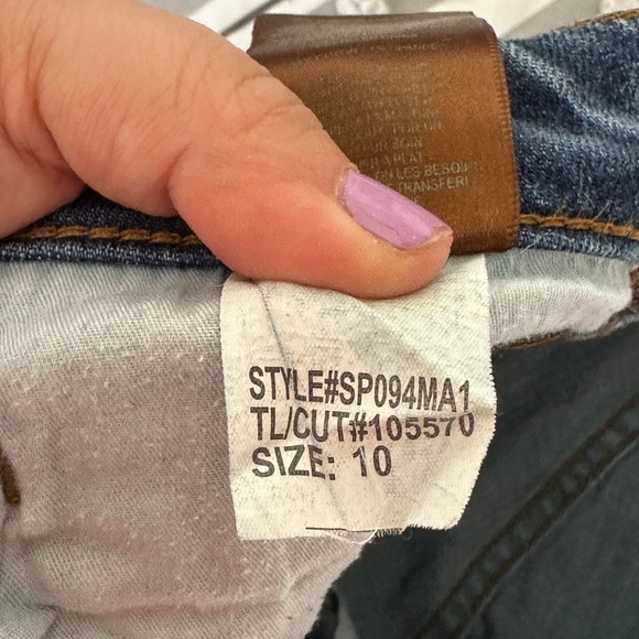 Kut From The Kloth Catherine Boyfriend Jean Size 10 Classic Regular Medium Wash - Picture 7 of 9